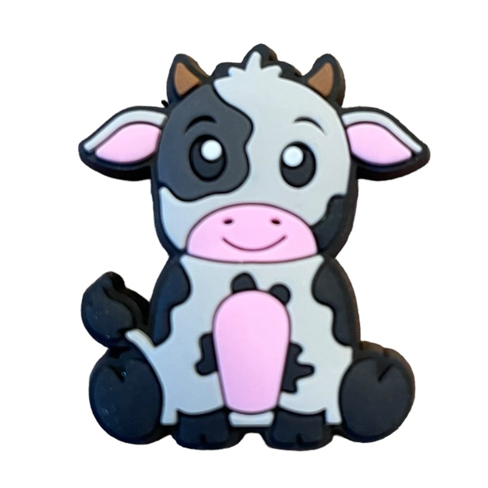 Cow Croc Charm